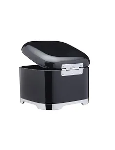 Retro Design Kagedåse & Opbevaring – Rustfrit Stål - Sort 2