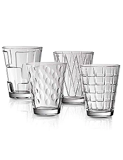 Villeroy & Boch Dressed Up Vandglas – 4 Stk. - Krystalglas