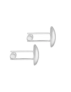 Elegante Manchetknapper I Firkantet Design – 925 Sterling Sølv 2