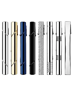 Praktiske Herre Slipsenåle Sæt – 8 Stk. 