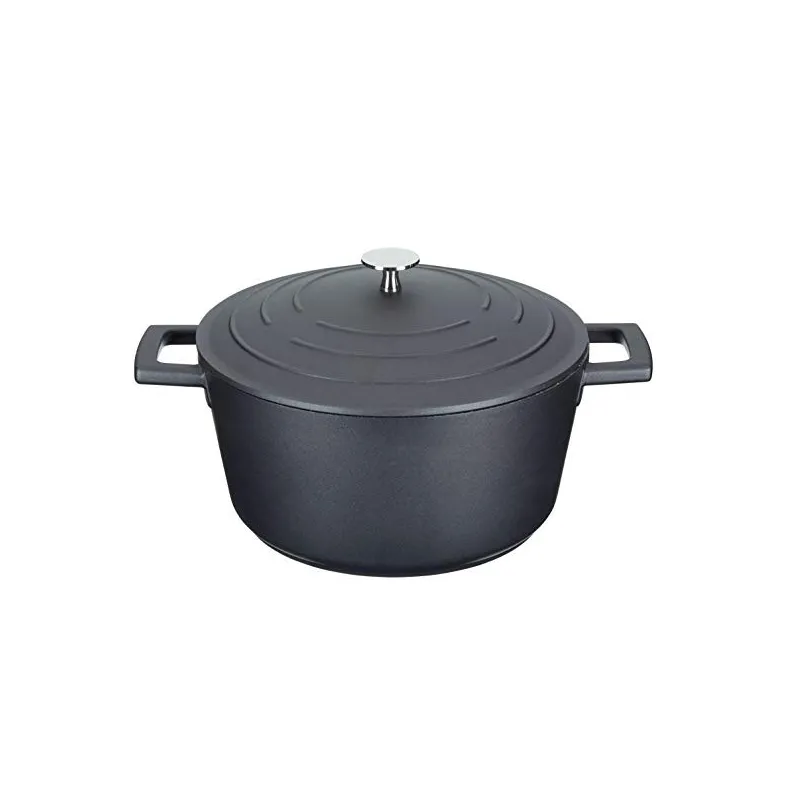 Gourmet Gryde Støbt Aluminium Inkl. Låg – 4 Liter