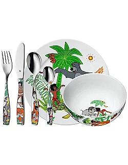 WMF Junglebogen Spise Sæt Til Børn – 6 Dele 