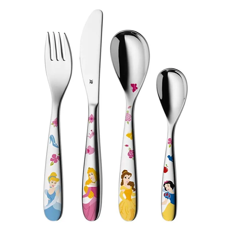 WMF Disney Prinsesse Bestik – 4 Dele 