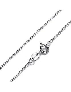 Stilfuld Bogstav ”T” Halskæde – 925 Sterling Sølv