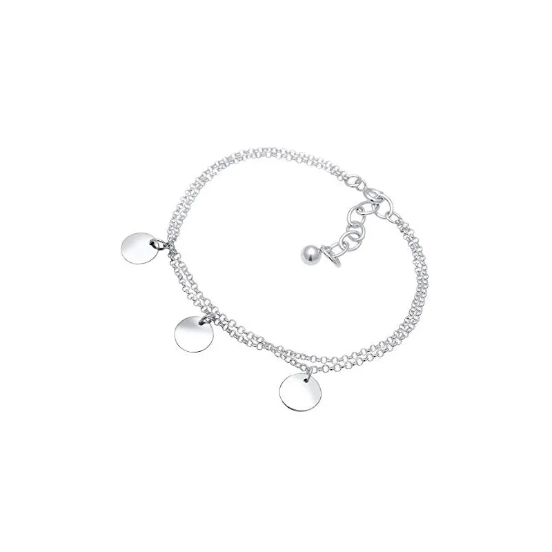 Håndlavet Charm Design Armbånd - 925 Sterling Sølv 