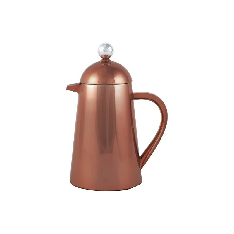French Press kaffekande – 1 Liter – Kobberbelagt Rustfrit Stål