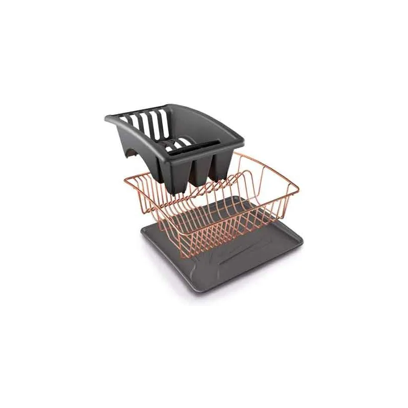 Aqua MetalTex Opvaskebakke & Stativ - Kobber