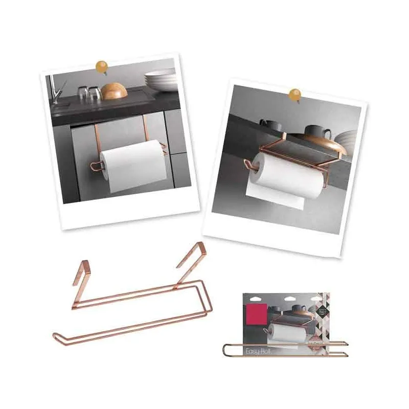 Italiensk Designet Easy Roll Køkkenrulle Holder - Kobber