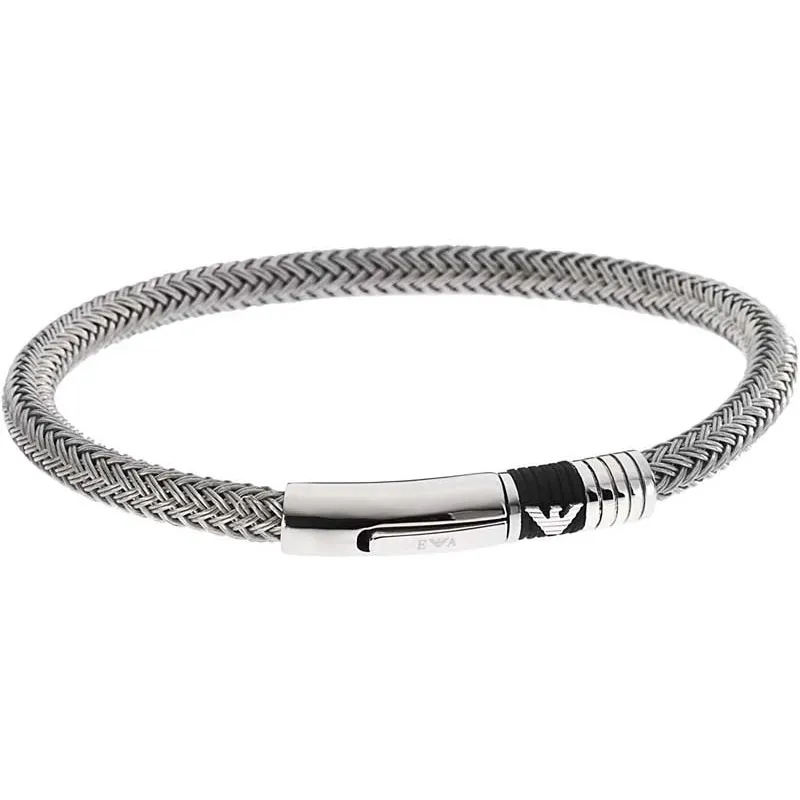 Stilfuldt Emporio Armani Herre Armbånd - 21 cm.