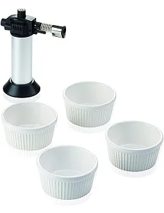Flamerberingsæt Til Creme Brulé – 4 Dele 