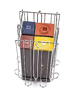 Drejbar Nespresso Vertuo Karrusel Opbevaringsstand – Plads Til 80 Stk.