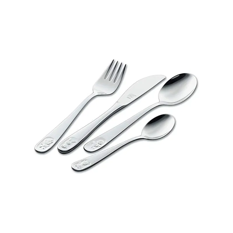 Zwilling Bino Børnebestik Sæt - 4 Dele - Rustfrit Stål