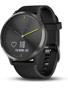 Garmin Vivomove HR Sport Smartwatch - Sort