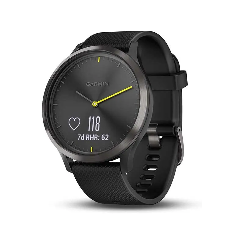 Garmin Vivomove HR Sport Smartwatch - Sort