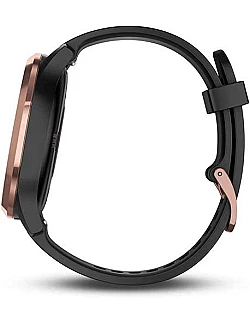 Garmin Vivomove HR Sportsur - Rosa Guld/Sort
