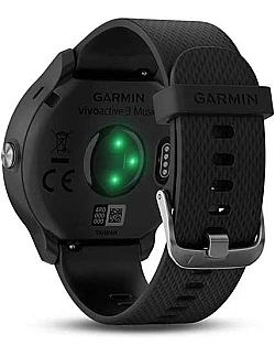 Garmin Vivoactive 3 Music Smartwatch - Sort 