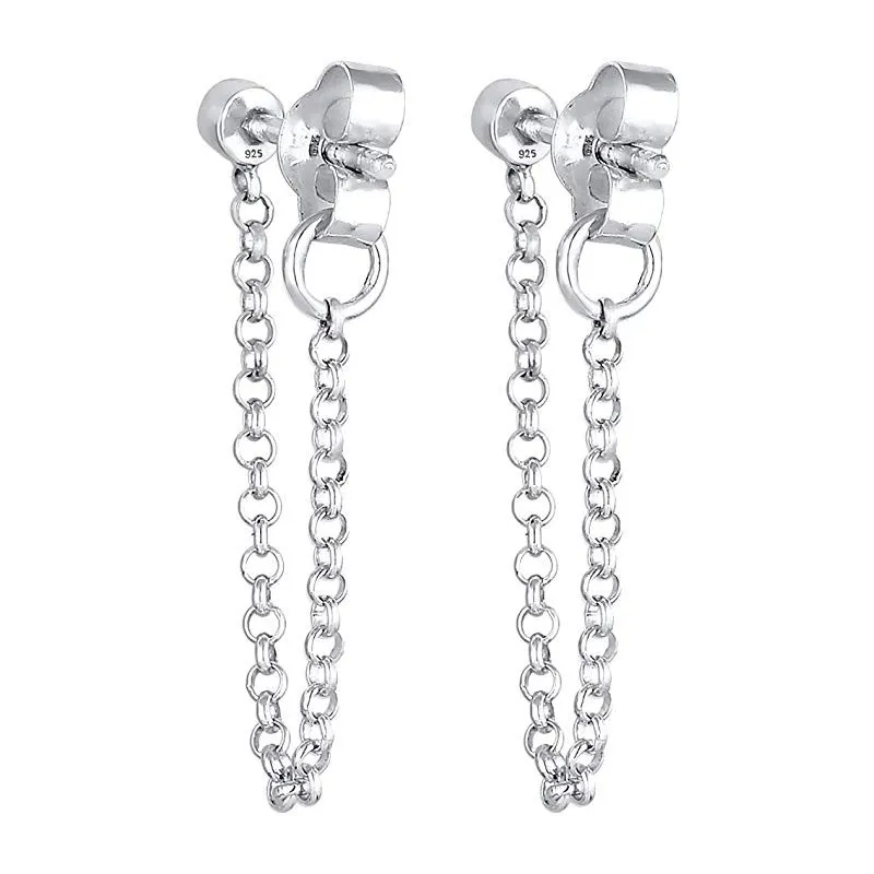 Moderne Design Ørestikker – 925 Sterling Sølv 