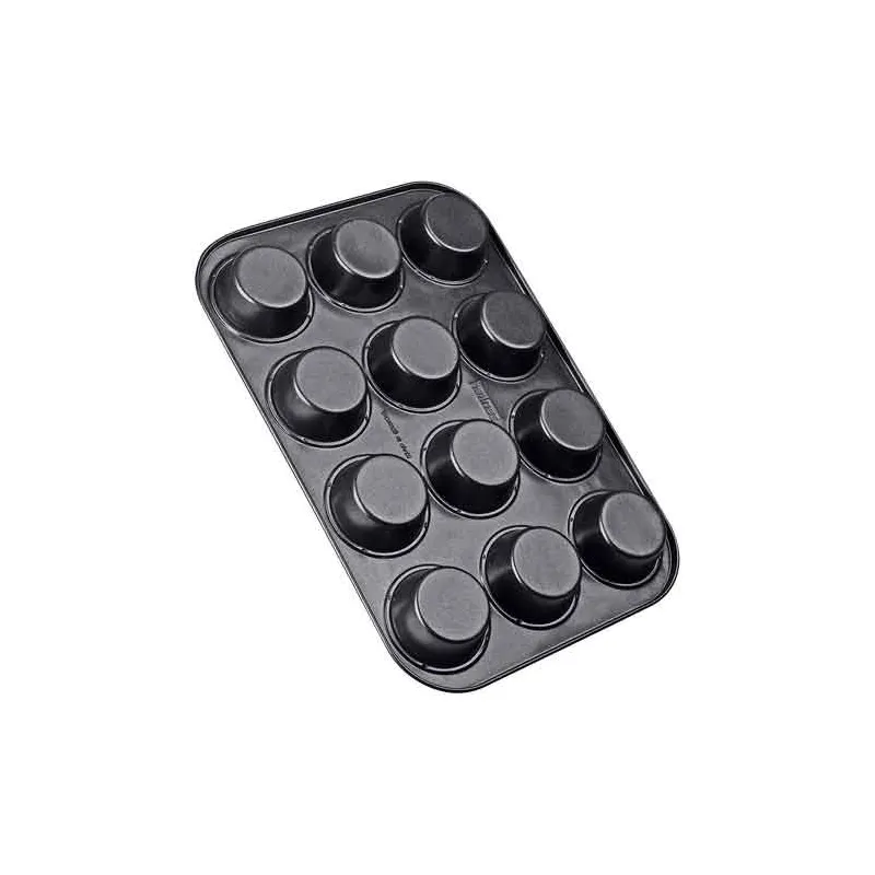 Muffin Creme Noir Bageform Plade – Plads Til 12 Muffins