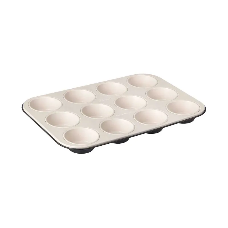 Muffin Creme Noir Bageform Plade – Plads Til 12 Muffins