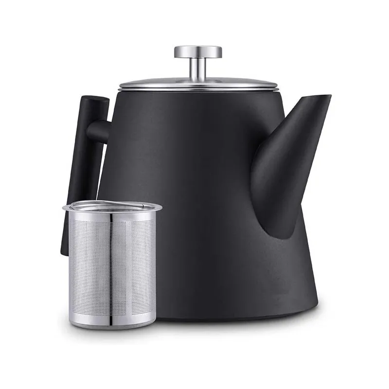 Stilfuld Tekande Inkl. Tefilter - 1 Liter - Sort