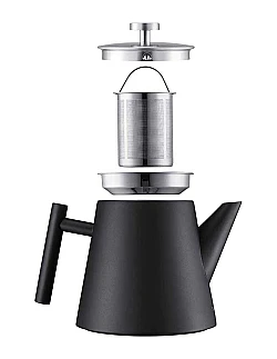Stilfuld Tekande Inkl. Tefilter - 1 Liter - Sort