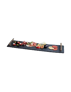 Tapas Serverings Skiferplatte Inkl. Greb - Kobber