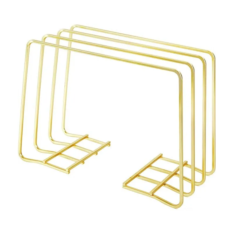 Designer Brev & Dokument Opbevaringsstand & Organizer - Guld