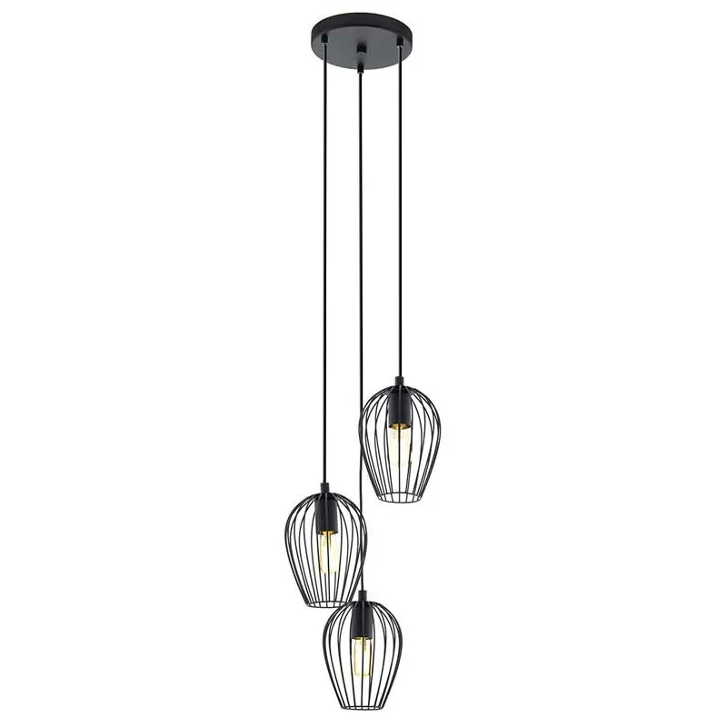 Vintage Newtown Design Pendellampe - Sort