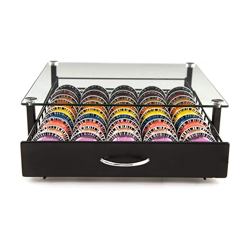 Luksus Vertuo Nespresso Kaffekapsel Opbevaring - Plads Til 45 Kapsler 