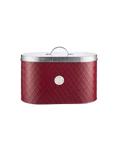 Moderne Design Stål Brødkasse - Rød