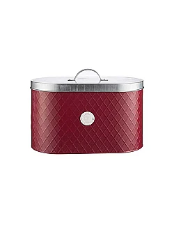 Moderne Design Stål Brødkasse - Rød