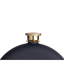 Luksuriøs Mini Lommelærke Inkl. Tragt – 1920er Design - Sort