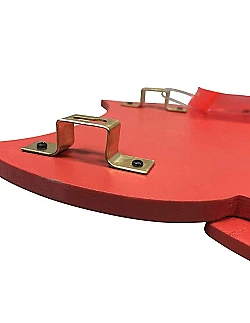 Flot Ugle Vægur Til Børneværelset – 1 Stk. - Rød