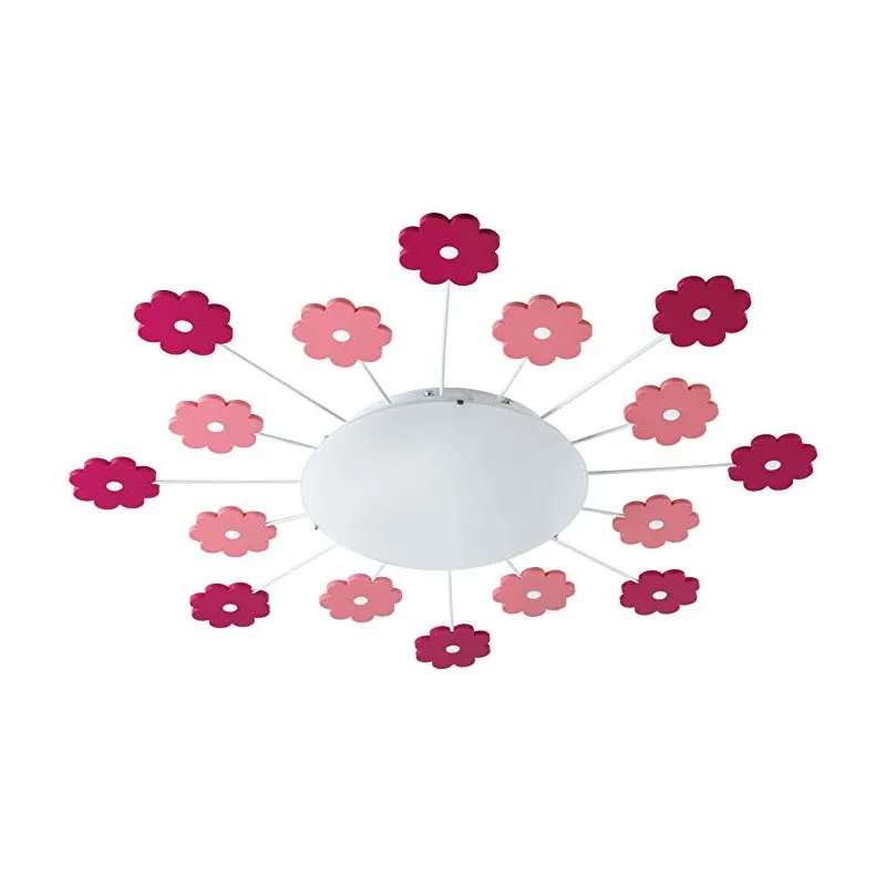 Eglo Viki Væg /Lofts Lampe Til Børneværelset – Pink