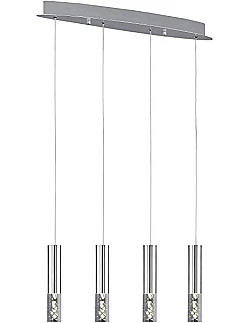 Moderne Bubble LED Pendellampe Inkl. Akrylglas – 1 Stk. - Sølv