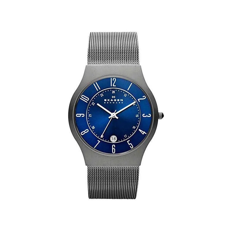 Skagen Grenen Herreur 233XLTTN – Blå Titanium