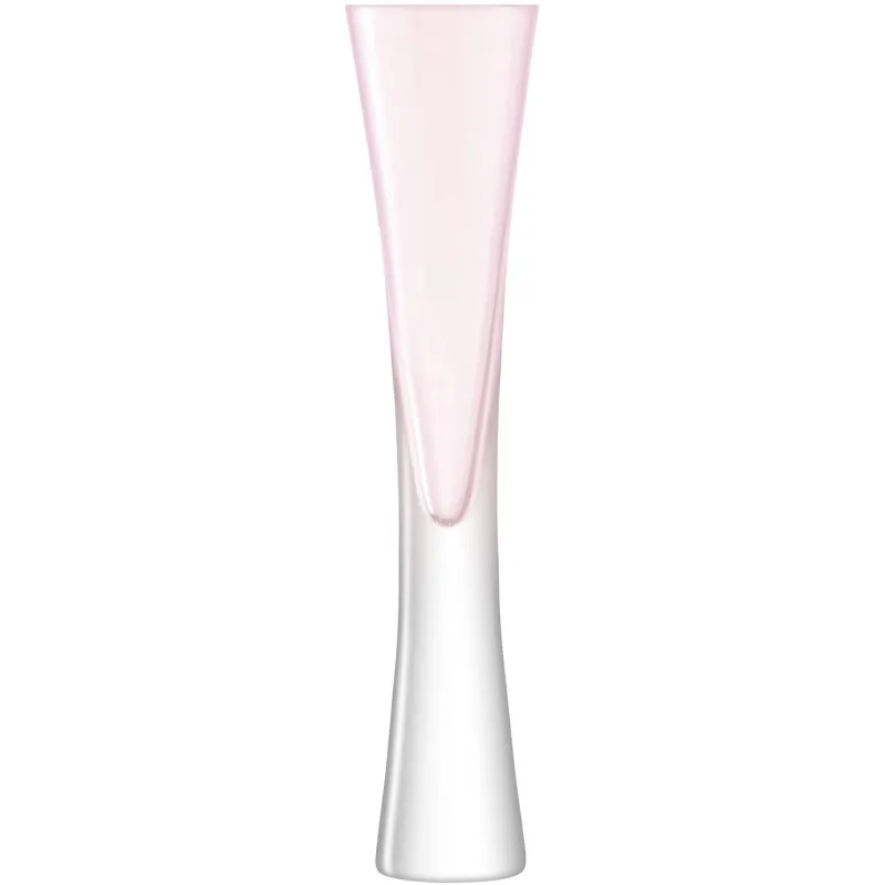 Håndlavet Moya Design Champagne Glas - 2 Stk. - Rosa