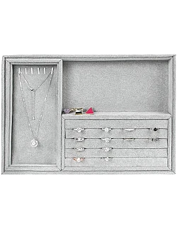Smart Smykke Display & Organizer - Grå
