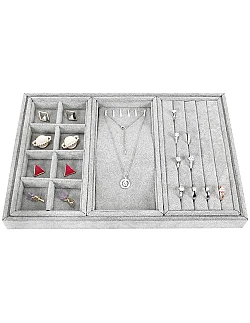 Smart Smykke Display & Organizer - Grå