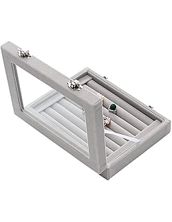 Moderne Opbevaring & Display Til Fingerringe – Flere Farver