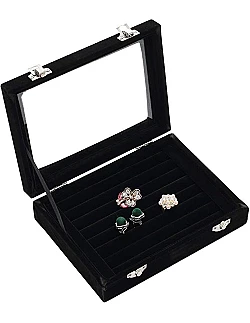 Moderne Opbevaring & Display Til Fingerringe – Flere Farver