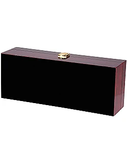 Elegant Ur Opbevaring & Display Boks – 6 Rum - Træ