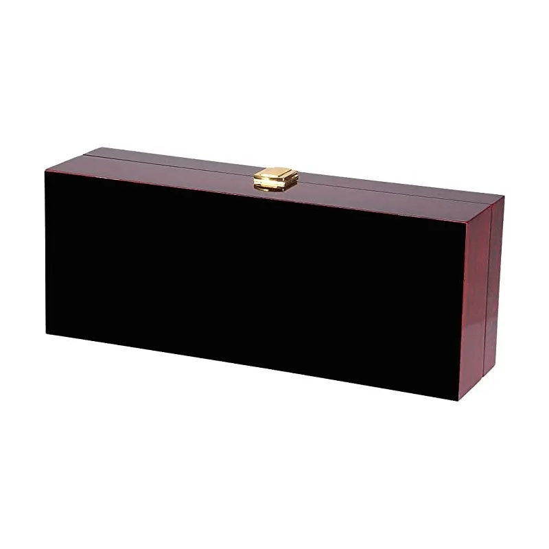 Elegant Ur Opbevaring & Display Boks – 6 Rum - Træ