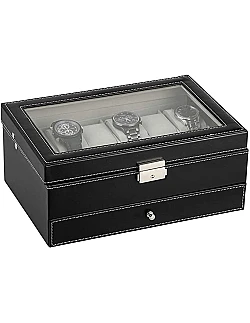 Komplet Opbevaringsboks & Display Til Armbåndsure 
