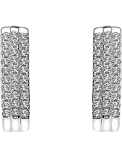 Moderne Creol Design Øreringe - 925 Sterling Sølv