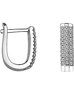 Moderne Creol Design Øreringe - 925 Sterling Sølv