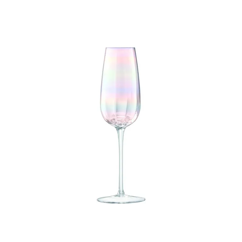 Moderne Håndmalet Pearl Champagneglas Sæt – 4 Stk. – 250 Ml.