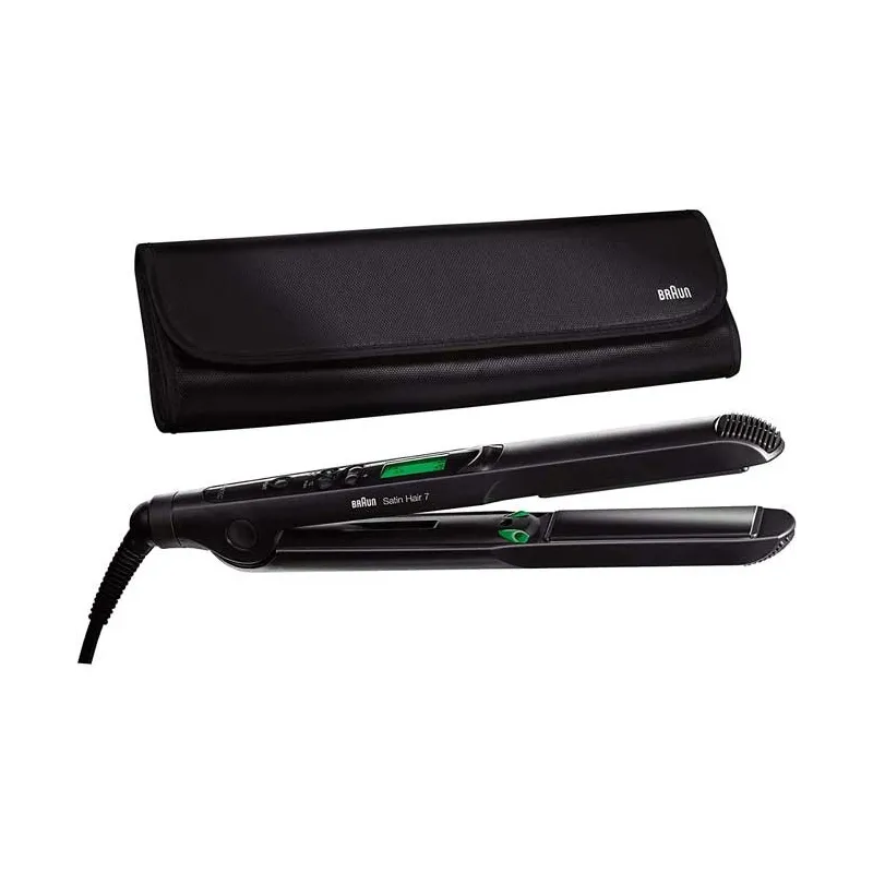 Braun ST730 Satin Hair 7 IONTEC - Glattejern Inkl. Opbevaringstaske - Sort