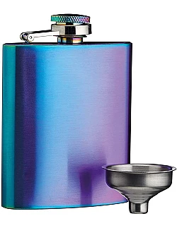 Moderne Bar Lommelærke Inkl. Påfyldnings Tragt – 100 ml.