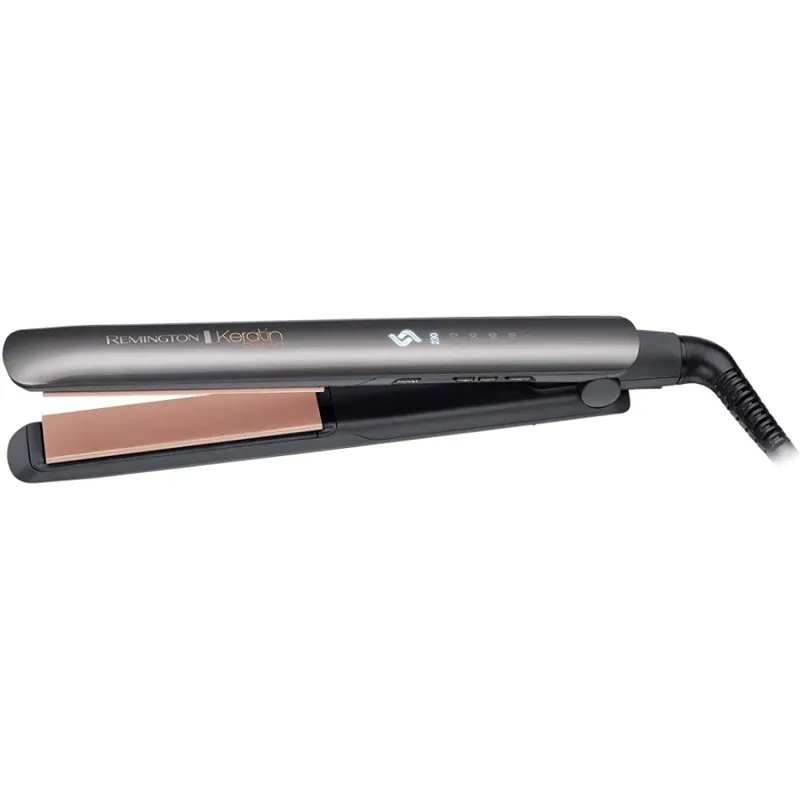 Remington S8598 Keratin Protect Pro Glattejern – Grå/Lyserød